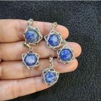 ราคา จี้หินโซดาไลท์ โซดาไลต์ (Sodalite)สตาร์ออฟเดวิด(Star of David)ชิ้นละ200 (11402015855)