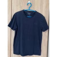 ราคา เสื้อยืด Calvin Klein สีกรม ปักอก Mini Logo มือสองของแท้ ป้ายแท็กครบ คอแน่นค่ะ (43562195174)