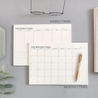 ราคา The Times Weekly & Monthly Planner Memopad / Desk Notepad / Life Journal / 48 หน้า (43227391990)