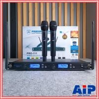 ราคา PROEUROTECH PRO111 ไมค์ลอยมือถือคู่UHF ไม่มีกระเป๋า ไมค์ลอยคู่ ไมค์คาราโอเกะ PRO EUROTECH PRO 111 แถม อุปกรณ์ย้ายเสา ... (7129049889)