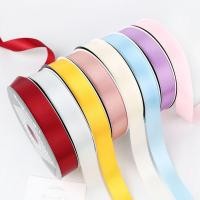 ราคา ❮1 หลา❯ ริบบิ้นผ้าโพลีเอสเตอร์ ริบบิ้นผ้าซาติน ริบบิ้นสีพื้น ขนาด 2.5 ซม. สำหรับช่อดอกไม้ ทำขนม วัสดุสำหรับงานฝีมือ DIY (44604848123)