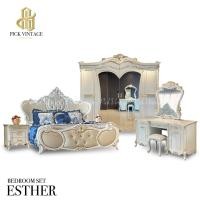 ราคา ESTHER BEDROOM SET ชุดห้องนอนหลุยส์ PEARLESCENT WHITE SERIES รุ่น เอสเทอ (23826876843)