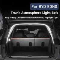 ราคา ด้านหลัง LED Light Bar แถบ Trunk ภายในโคมไฟตกแต่ง Strip Fit สําหรับ BYD SONG อุปกรณ์ตกแต่งภายในรถยนต์ (26494497185)