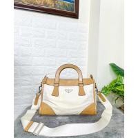 ราคา Prada Nylon and Leather Trimmed Two-Way Satchel แท้% (23969984195)