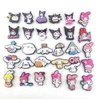 ราคา จิ๊บบิท crocs jibbitz crocs ของแทั รองเท้าหัวปิดลายดอกไม้ Sanrio Series Melody Cinnamon Dog Kuromi สไตล์คลาสsic (25046877854)