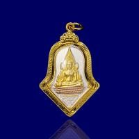 ราคา เหรียญพระพุทธชินราช ด้านหลัง ท้าวเวสสุวรรณ เนื้อทองสามกษัตริย์ ทรงจำปี เลี่ยมกรอบทองคำ กันน้ำ ไม่ลอก ไม่ดำ ท้าวเวสสุวรรณ (18394722562)