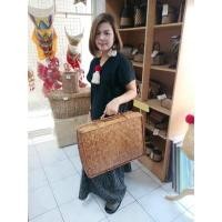 ราคา กระเป๋าสานเจมส์บอน งานหวาย (5232401773)