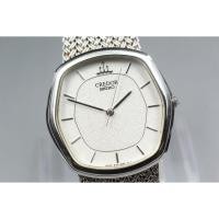 ราคา Vintage 1995 [Exc+5] Seiko Credor 8J81-5030 Silver Two Tone 31mm Qz Men's Watch (43728966915)