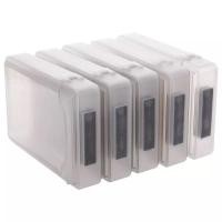 ราคา ใหม่5Pcs 3.5นิ้ว IDE SATA HDD ฮาร์ดดิสก์ไดรฟ์กล่องพลาสติกกรณี Enclosure สีขาว (19748173201)