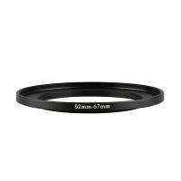 ราคา Aluminum Black Step Up Filter Ring 52mm-67mm 52-67 mm 52 to 67 Filter Adapter Lens Adapter for Canon Nikon Sony DSLR Cam (29519482379)