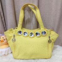 ราคา SAVOY JAPAN BRAND BEADED TOTE BAG กระเป๋าทรงถือ แบรนด์แท้งานญี่ปุ่น (26804891723)