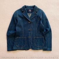 ราคา BURBERRY Jeans เสื้อคลุมยีนส์มือสอง✔️ (19486799759)