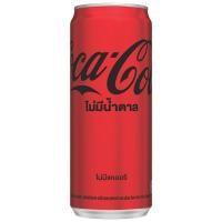 ราคา โค้กเครื่องดื่มอัดลมกลิ่นโคล่าไม่มีน้ำตาลแคน 325มล. Coke No Sugar Can 325ml. [หมายเลขบาร์โค้ด 8851959132074 ] (51152913198)