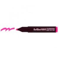 ราคา ปากกาเน้นข้อความ Artline 660 EK660 - สีชมพูเรืองแสง (รายการ No: A10-14 ART660PK) A1R3B19 (20789177047)