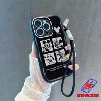 ราคา เคสไอโฟน ดิสนีย์ ลายมิกกี้และมินนี่ TPU นุ่มครอบเต็มเครื่อง กันกระแทก สำหรับ iPhone 16 15 Pro Max 17 11 13 12 Pro 14 Xs (56258062928)