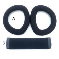 ราคา WU 1 คู่โฟมแผ่นรองหูฟังหมอนเบาะรองนั่งสําหรับ HD800 HD800S แผ่นรองหูฟัง (50957370500)