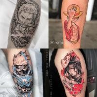 ราคา สติกเกอร์รอยสัก ลายการ์ตูนอนิเมะวันพีช Sauron Luffy Sasuke Kakashi Naruto กันน้ํา ติดทนนาน สําหรับผู้ชาย และผู้หญิง (24654637491)