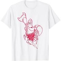 ราคา เสื้อยืด Disney The Little Mermaid Sebastian Sketch : เสื้อผ้า รองเท้า และเครื่องประดับ (22043556957)