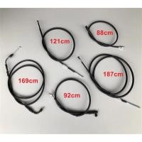 ราคา Motorcycle throttle cable before and after the brake speed soft shaft wire rope For Honda SCR 100 (57953337381)