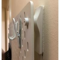 ราคา 3D พิมพ์ Wall Mount Pegboard Bracket อุปกรณ์เสริม 3M กาว S323 (45503625963)