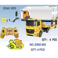 ราคา รถหัวลากเทรลเลอร์บังคับวิทยุ สเกล 1:20 บังคับได้เหมือนจริง– Mercedes – Benz Arocs Flat Bed Trailer - Double E562-003 (2320861449)