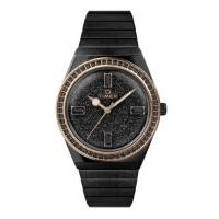 ราคา TIMEX TW2W10600 Q Crystal นาฬิกาข้อมือผู้หญิง สายสแตนเลส สีทอง หน้าปัด 36 มม. (25202991975)