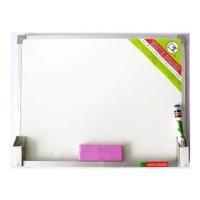 ราคา กระดานไวท์บอร์ด 30x40 cm. PK แถมแปรง+ปากกา whiteboard 30*40 (4718009340)