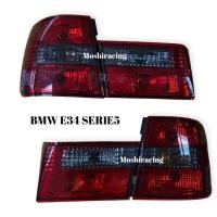 ราคา ไฟท้าย ไฟท้ายแต่ง BMW E34 ลายเพชร ดำแดง (6037921328)