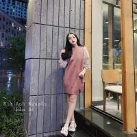 ราคา เดรสไหมพรมสีชมพูน่ารักมากพร้อมเสื้อและกระเป๋า (ถ่ายจริง+วีดีโอ) (28224851902)