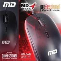 ราคา Mdtech MD-66B Optical Mouse Usb (2601229931)