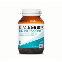 ราคา Blackmores Fish Oil น้ำมันปลา แบลคมอร์ส 1000 มก. 80 แคปซูล (21366777837)