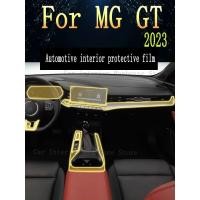 ราคา สําหรับ มก GT 2023ภายในรถคอนโซลกลางโปร่งใส ทีพียู ฟิล์มป้องกันฟิล์มป้องกันป้องกันรอยขีดข่วนซ่อมฟิล์ม (53107294674)