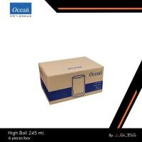 ราคา JJGLASS - (Ocean) B01408 High Ball 8 1/2oz. (245ml.) [1กล่อง (6ใบ)] แก้วน้ำ แก้วไฮบอล แก้วโอเชี่ยน (12459194228)