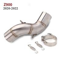 ราคา Slip-on Motorcycle Z900 2020-2022 Exhaust Middle Link Pipe Ninja Z900 Midpipe เชื่อมต่อกับปลายท่อไอเสีย 51 มม. (51157774711)