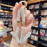 ราคา PIXELGLOW Diamond พวงกุญแจตัวอักษรภาษาอังกฤษ, เพชรเต็มตัวอักษรภาษาอังกฤษคริสตัล Uppercase จี้, จี้เงินรวมกันชื่อตัวอักษร A ถึง Z ตัวอักษร DIY พวงกุญแจพวงกุญแจรถ (43261578403)