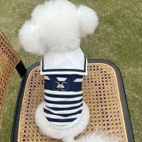 ราคา ♞,♘เท็ดดี้, บิชอง ฟริซ, ปอมเมอเรเนียน ชุดกะลาสีเสื้อผ้าสัตว์เลี้ยง (24366629419)