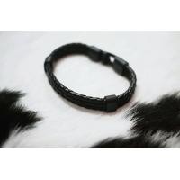 ราคา nn_braceletสายรัดข้อมือ RASTACLAT รหัส 029 กำไลข้อมือหนังถักสามเส้นรวบ โทนสีน้ำตาล-ดำ (965035794)
