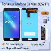 ราคา 5.2 นิ้ว LCD สําหรับ Asus Zenfone 3s Max ZC521TL Touch Screen assembly Replacement, ZC521TL X00GD จอแสดงผล LCD กรอบ (41979465357)