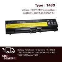 ราคา บตเตอรี่โน๊ตบุ๊ค IBM Lenovo ThinkPad T430 T530 W530 T430i L430 530 SL430 T410 T420 70+ 70++ (OEM) ของใหม่ 100% (26903189512)