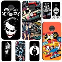 ราคา สําหรับ Motorola Moto G7/G7 PLUS เคสโทรศัพท์ซิลิโคนอ่อนนุ่มป้องกันสีดํา Tpu กรณี cool อะนิเมะตลกน่ารัก (53654600939)