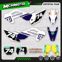 ราคา MCHMFG Nieuwe Grafische Decals Sticker Kit for Husqvarna TE FE 150 200 250 300 350 400 450 2024 202 (55156547458)
