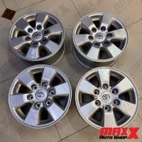 ราคา ล้อแม็ก แท้ถอด TOYOTA VIGO PRE-RUNNER 2008 ขอบ 15x7" 6รู139.7 ET30 สีบรอนซ์ สภาพดี ไม่คด ไม่ดุ้ง (ราคาต่อวง) CP-62 (25761936343)