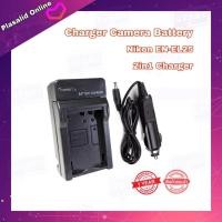 ราคา แท่นชาร์จแบตกล้อง Camera Charger Battery Nikon EN-EL25 (2in1 Charger) ชาร์จได้ทั้งไฟบ้านและไฟรถ รับประกัน 1 ปี (18749236908)