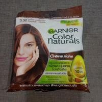ราคา !!ส่งต่อ#ครีมเปลี่ยนสีผมถาวรการ์นิเย่ สีน้ำตาลคาราเมล(5.32) (24896837982)