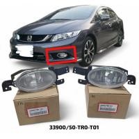 ราคา ไฟตัดหมอก Foglamp กันชนหน้าไฟตัดหมอกซ้ายขวา Honda Civic Fb 2012 2013 2014 2015 33900-tr0 33950-tr0 (50153147513)