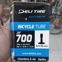 ราคา ยางนอกจักรยาน TIRE 700 x 32C 35C 38C 40C DELI ยาง AV (50305926778)