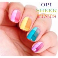 ราคา OPI Tints Top coat - Don't Violet me down / I'm Never Amberrassed แท้ 100% (25509196990)