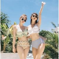 ราคา ชุดว่ายน้ำ ทูพีชเอวสูง 2 สีขาว,เขียวอ่อน (9477953854)