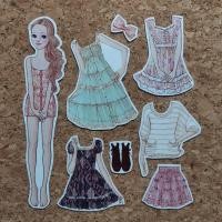 ราคา Paper Doll 05 แต่งตัวตุ๊กตาแม่เหล็กยาง / แต่งตัวตุ๊กตากระดาษ / แม่เหล็กติดตู้เย็น / แต่งตัวตุ๊กตา / ตุ๊กตาแม่เหล็ก (4695706749)