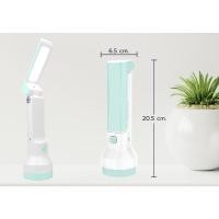 ราคา ไฟฉาย LED ชาร์จไฟUSB 2in1แบบพกพาสะดวก ไฟฉุกเฉิน KAMISAFE 1500ml รุ่น KM-7759 (14789446878)